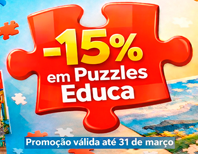 15% de Descuento en Puzzles Educa