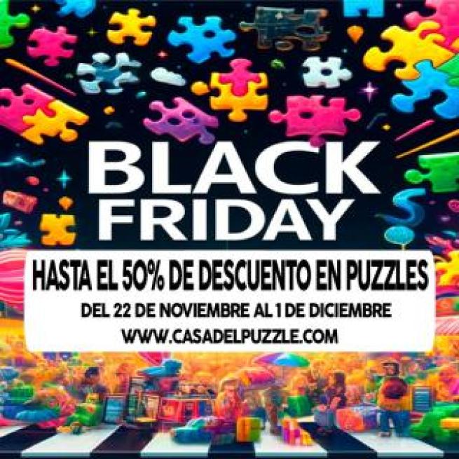 🖤🧩 ¡Llega el Black Friday 2025 a Casa Del Puzzle!
