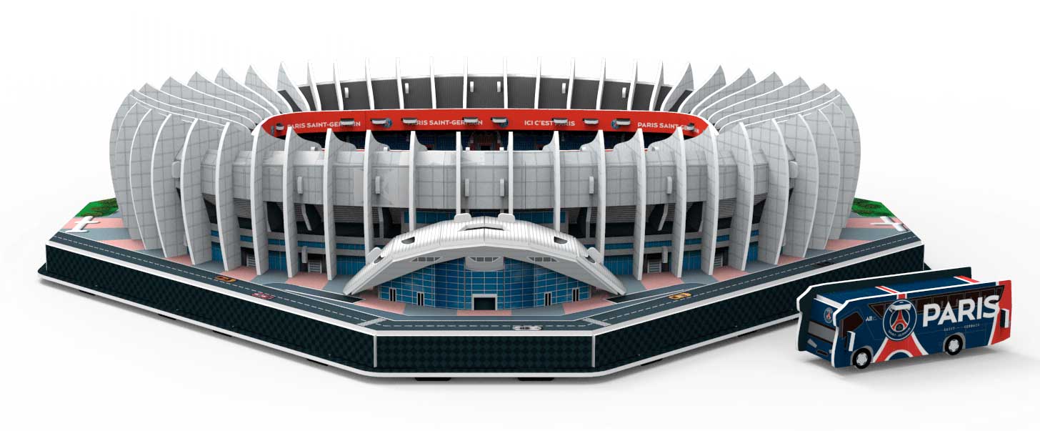 Comprar Puzzle 3D Estadio Parc des Princes PSG com Luz - Eleven-15518