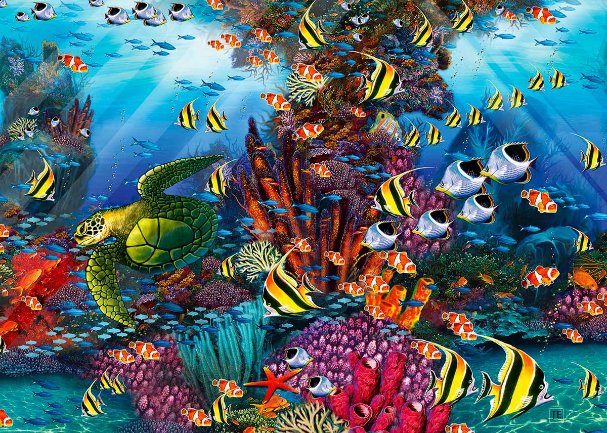 Puzzle Alipson O Detalhe do Recife de 1500 Peças
