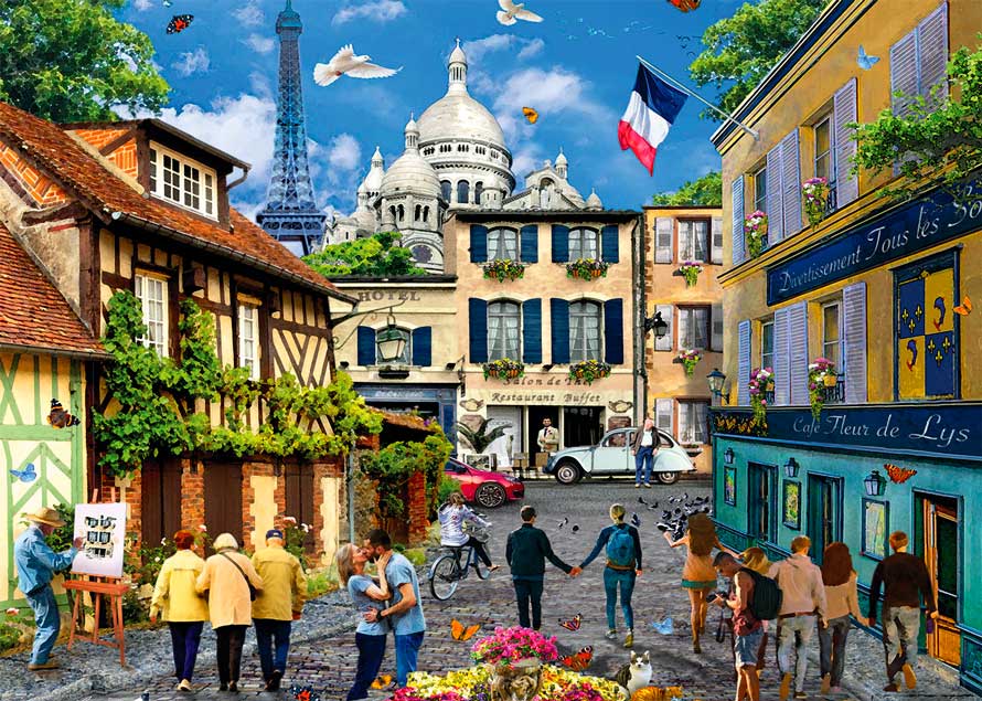 Puzzle Alipson París de 1000 Peças