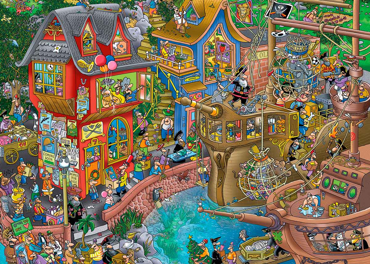 Puzzle Alipson Porto de Pontcheffs de 1000 Peças