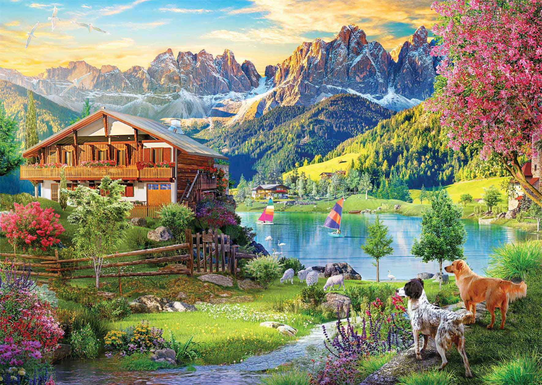 Puzzle Anatolian Dolomitas de 3000 Pçs