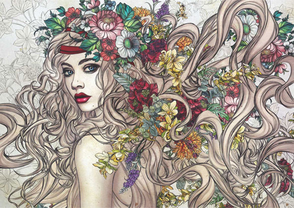 Puzzle Anatolian Flower Power 1500 peças