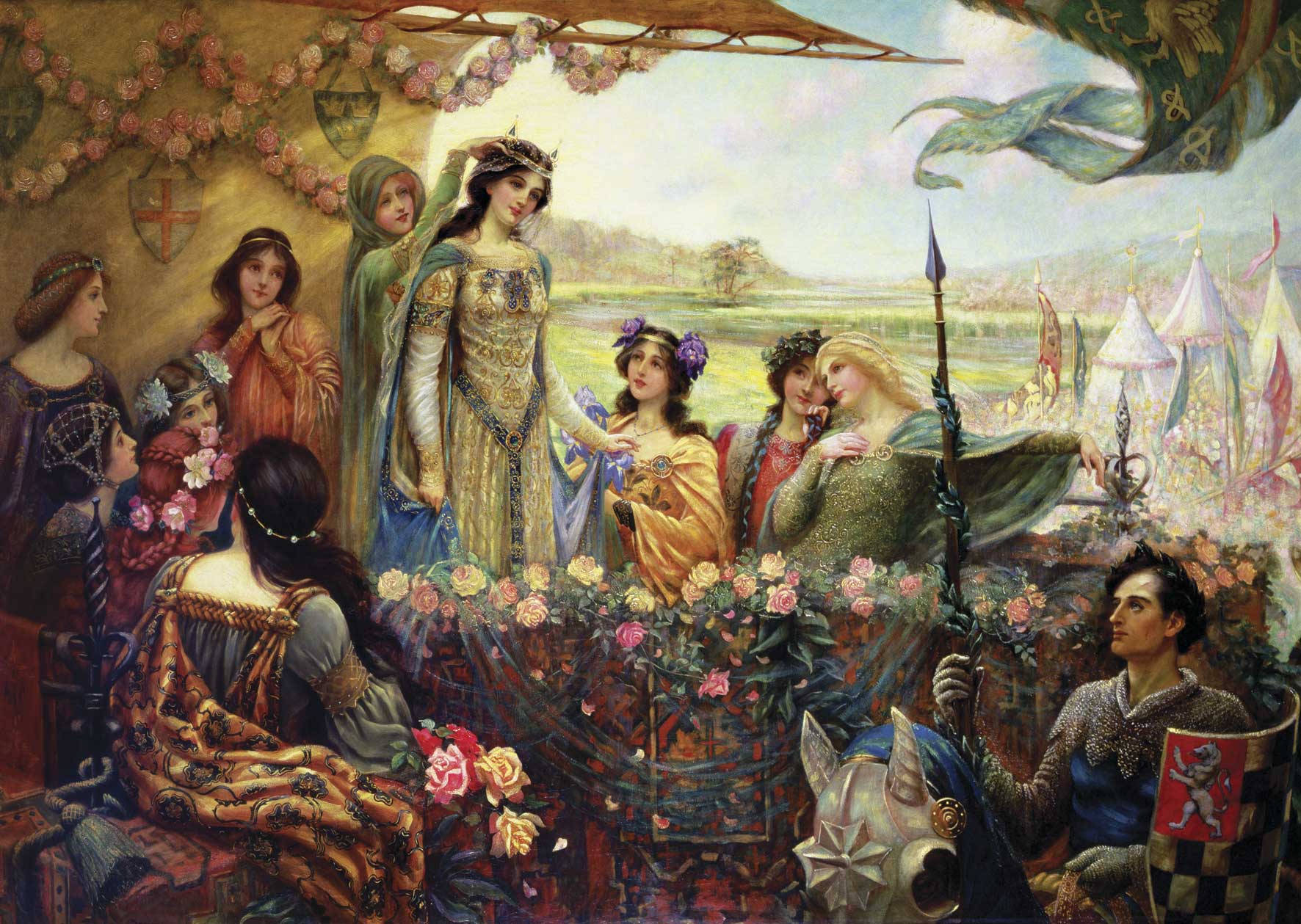 Puzzle Anatolian Lancelot e Guinevere de 3000 Pçs
