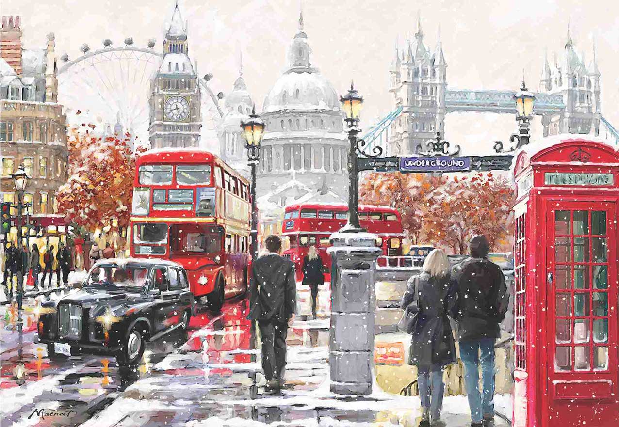 Puzzle Anatolian Andar por Londres de 2000 Peças
