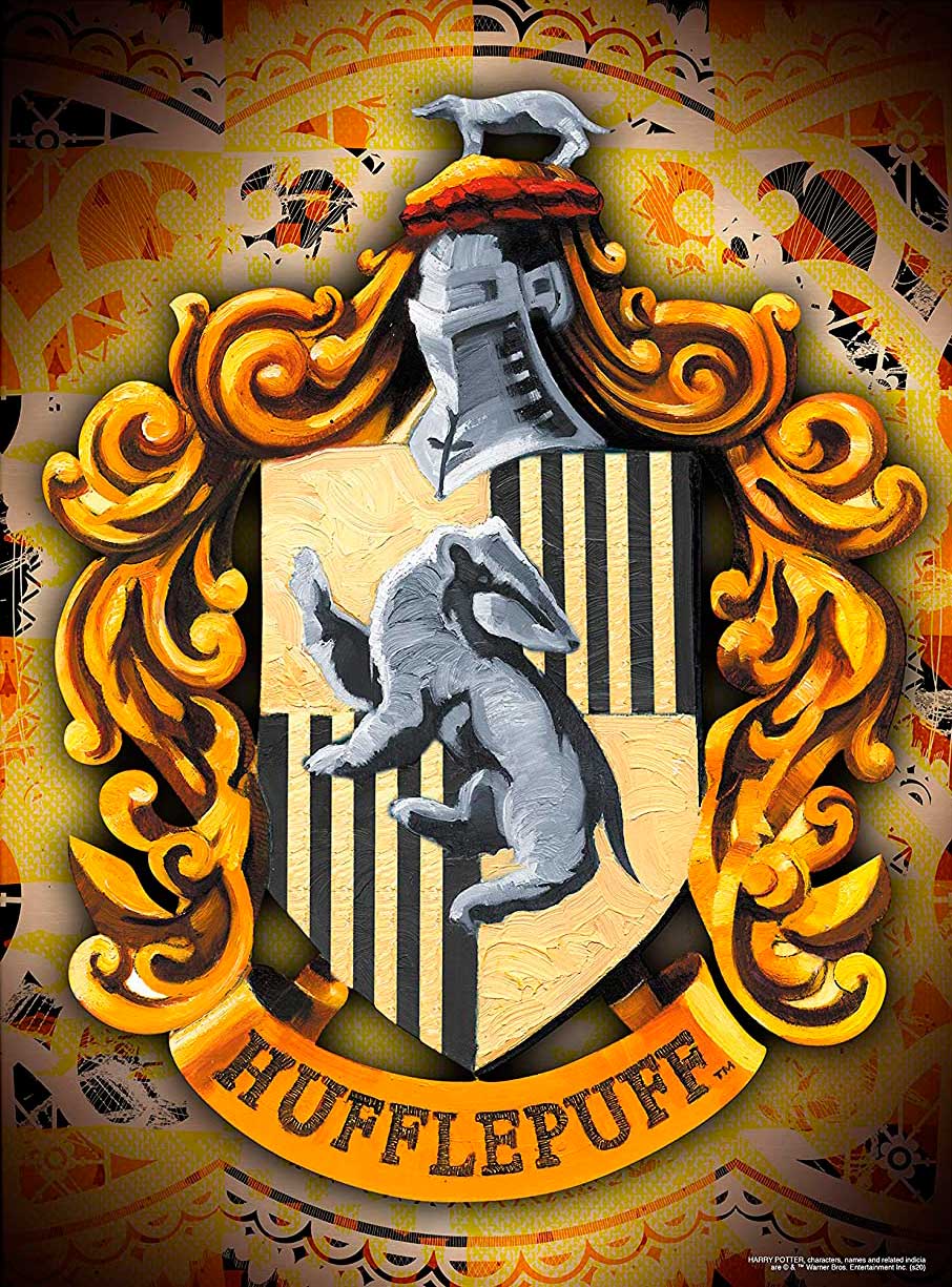 Puzzle Aquarius Harry Potter Hufflepuff de 500 Peças