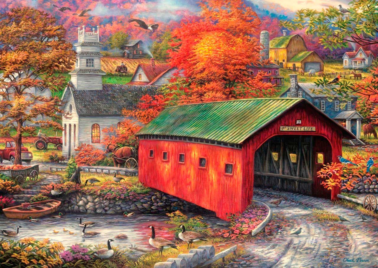 Puzzle Art Puzzle A Doce Ponte da Vida de 3000 Peças