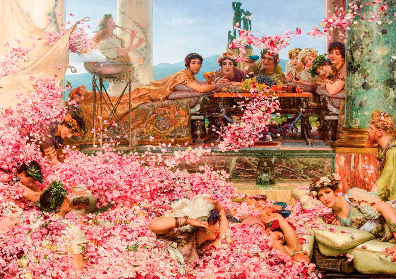 Puzzle Art Puzzle As Rosas de Elagabalus 1500 Peças