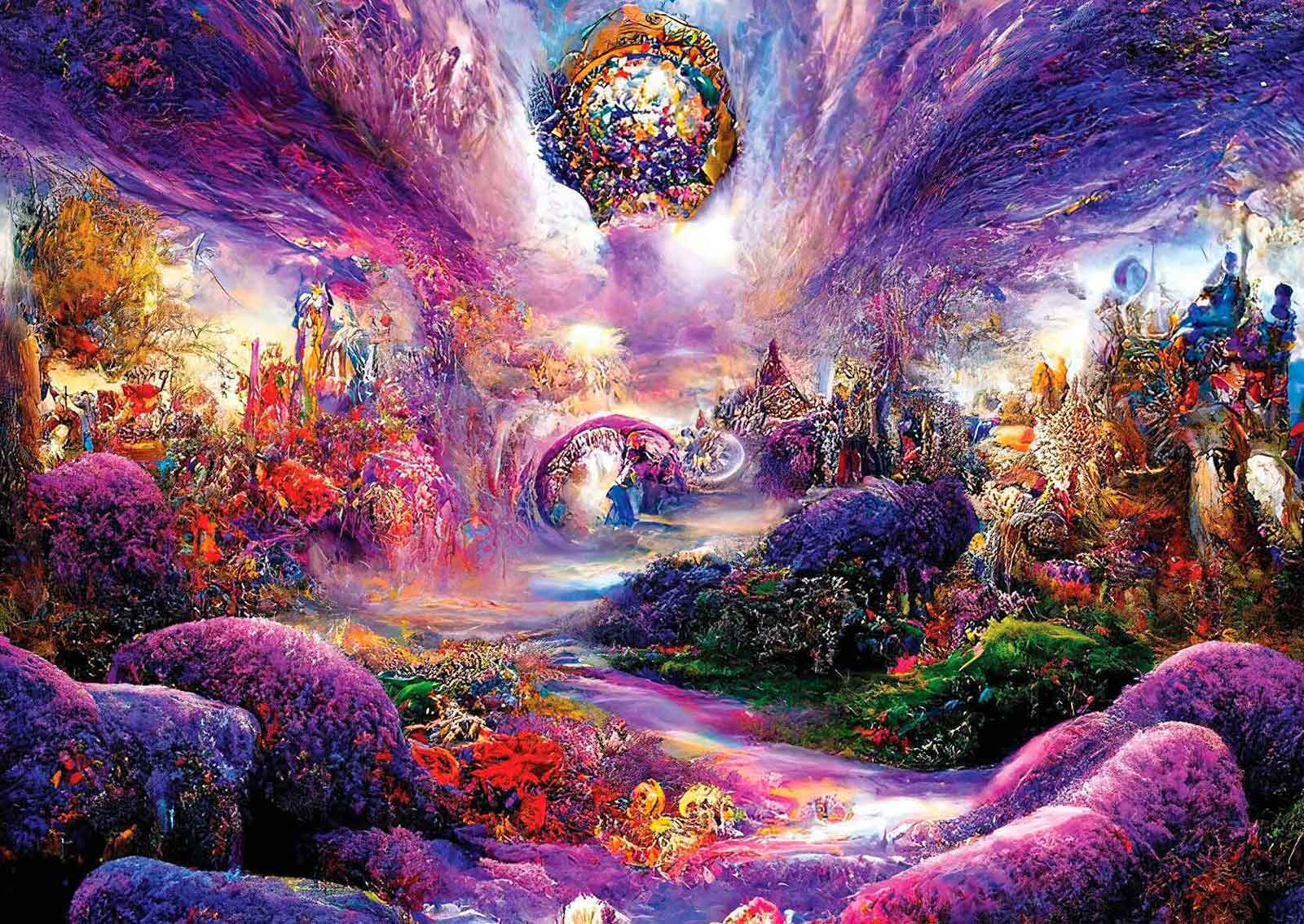 Puzzle Art Puzzle Paisagem Épico de 2000 Peças