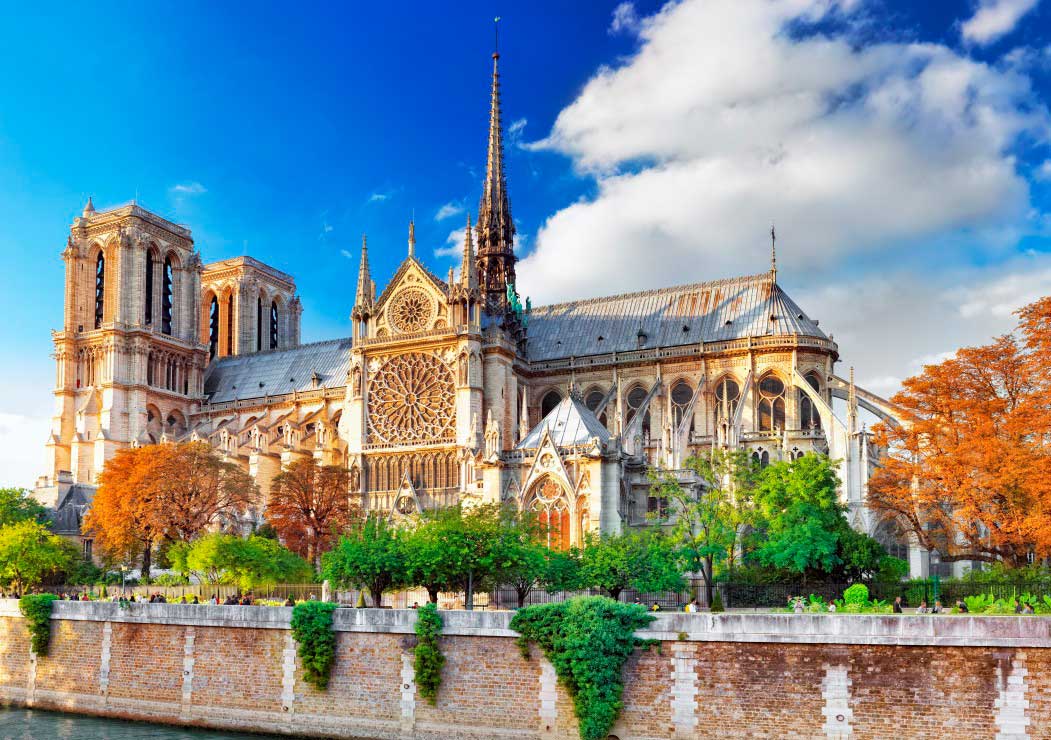Puzzle Bluebird Catedral de Notre-Dame de Paris 2000 peça
