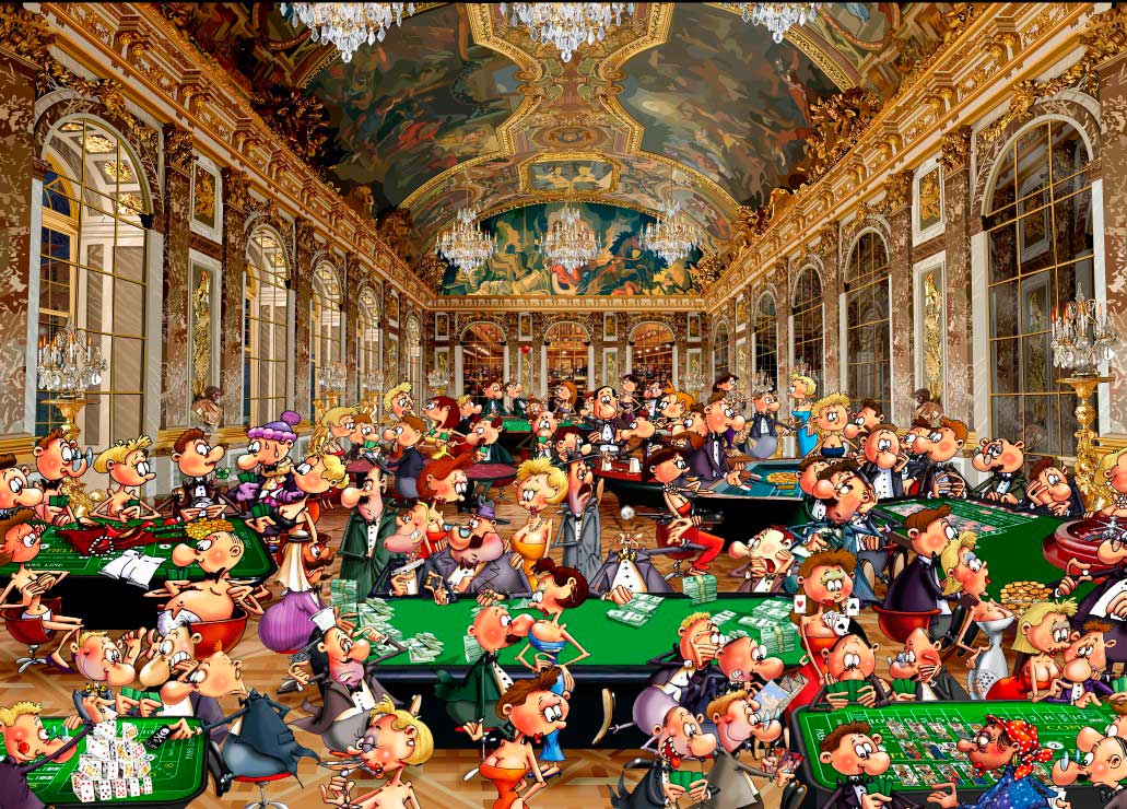 Puzzle Bluebird O Cassino de 1500 Peças