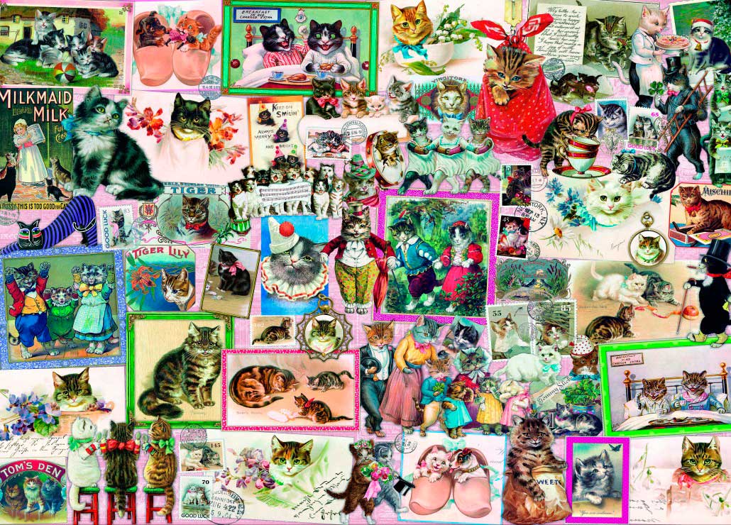 Puzzle Bluebird Gatos 1500 de Peças
