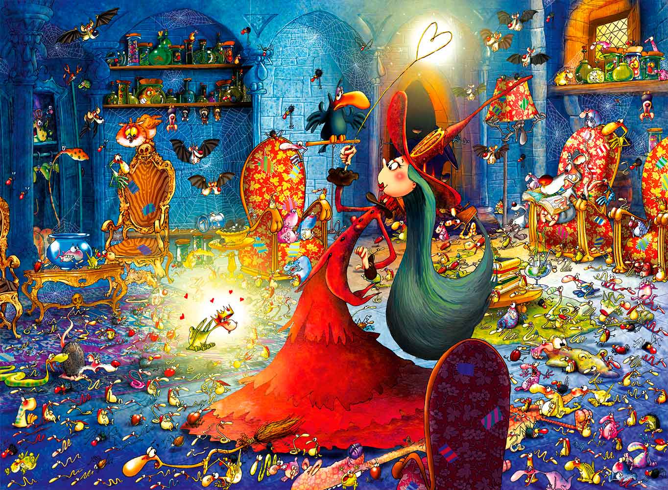 Puzzle Bluebird The Grand High Witch 6000 peças