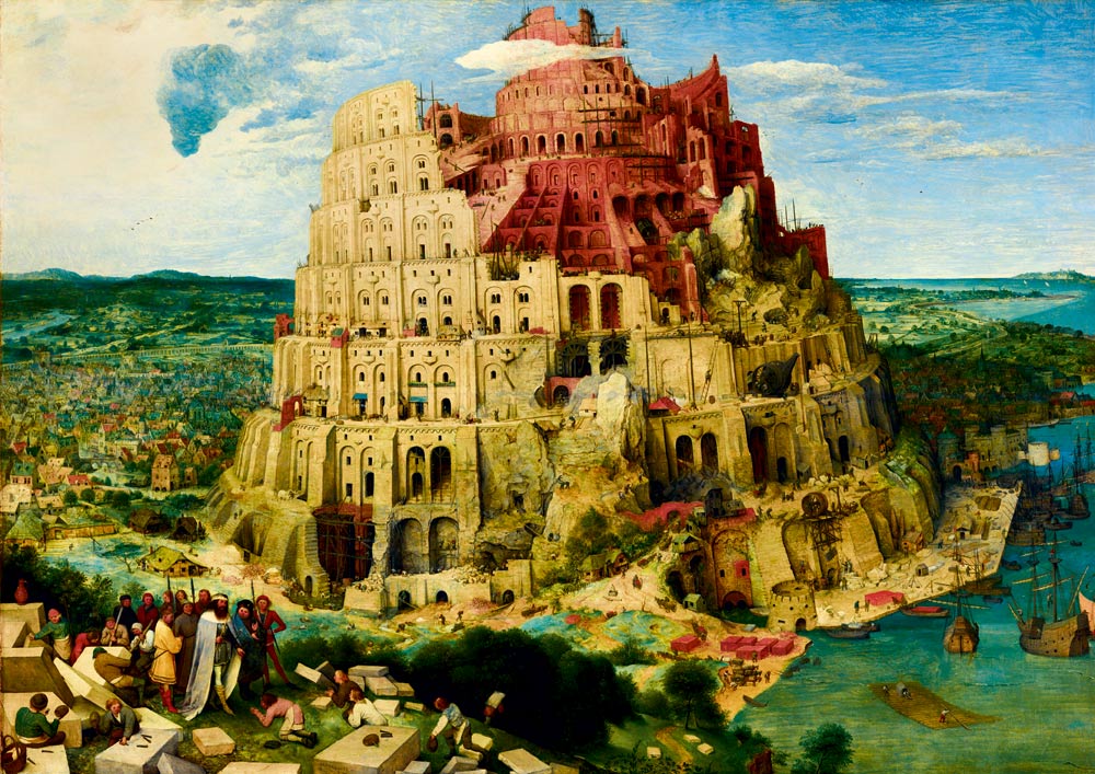 Puzzle Bluebird A Torre de Babel 2000 Peças