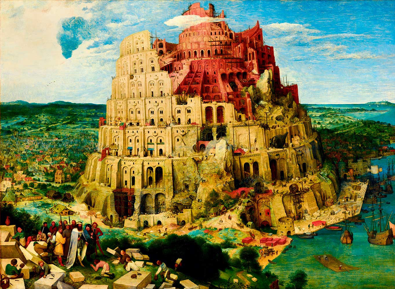 Puzzle Bluebird A Torre de Babel 3000 Peças