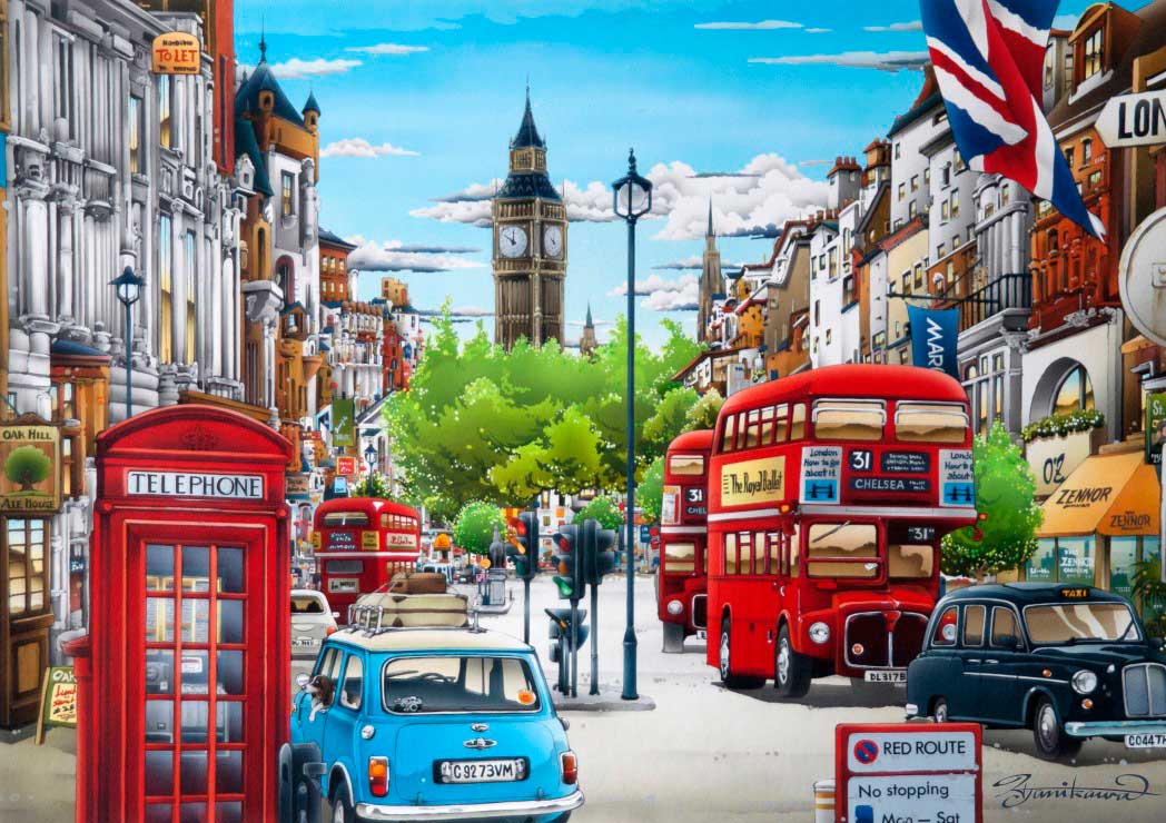 Puzzle Bluebird London 1000 peças