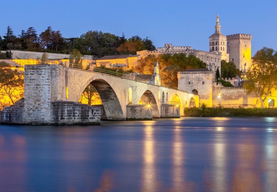 Puzzle Bluebird Pont Saint Benezet, Pont d'Avignon de 1000 Pçs