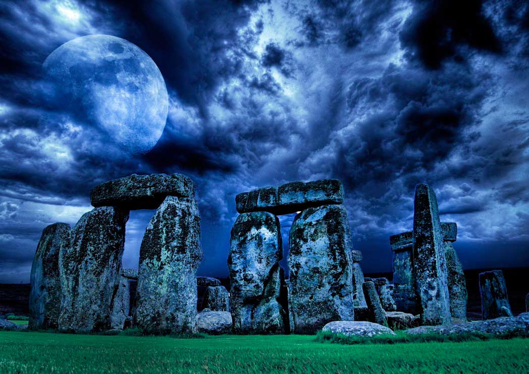 Puzzle Bluebird Stonehenge 1000 peças