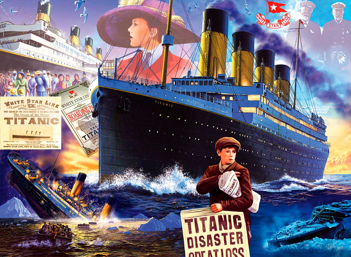 Puzzle Bluebird Titanic 3.000 peças