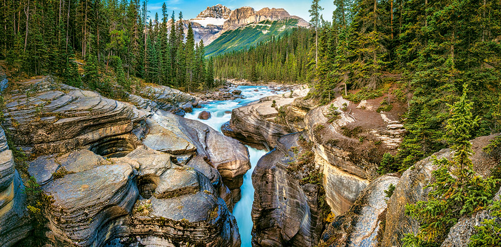 Puzzle Castorland Cañón Mistaya Parque Banff Canadá 4.000 p