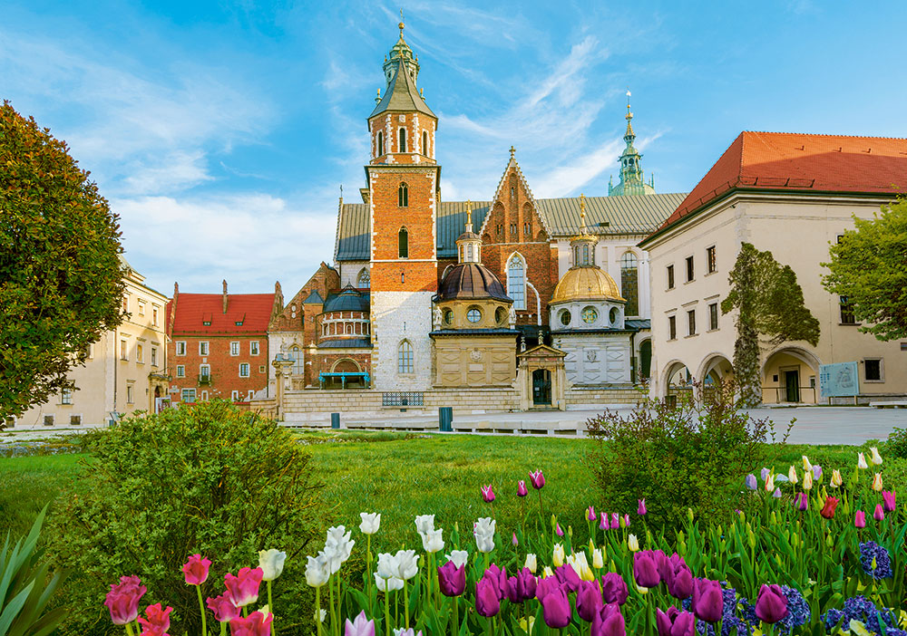 Puzzle Castorland Castelo Wawel Cracóvia Polônia 500 peças