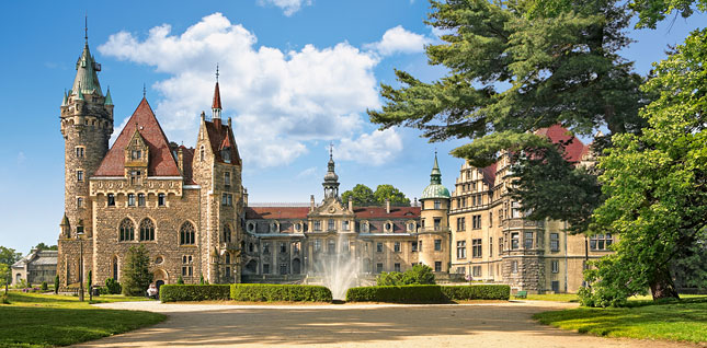 Puzzle Castorland Castelo de Moszna, Polônia 4000 peças