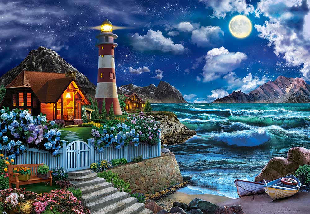 Puzzle Castorland Noite do Marinheiro de 1000 Peças
