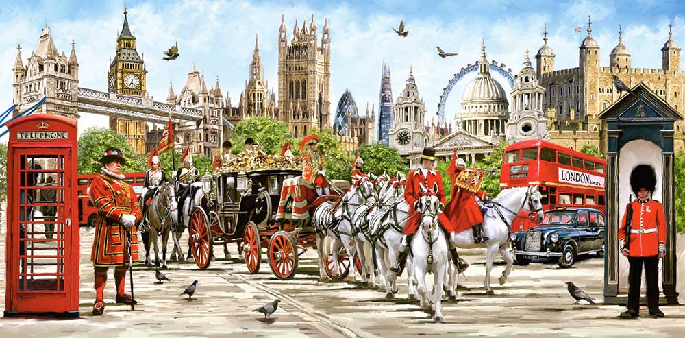 Puzzle Castorland Orgulho de Londres de 4000 peças