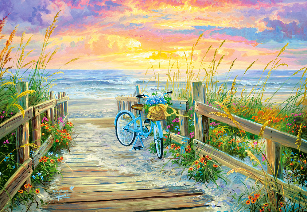 Puzzle Castorland Passeio Matinal 1000 Peças