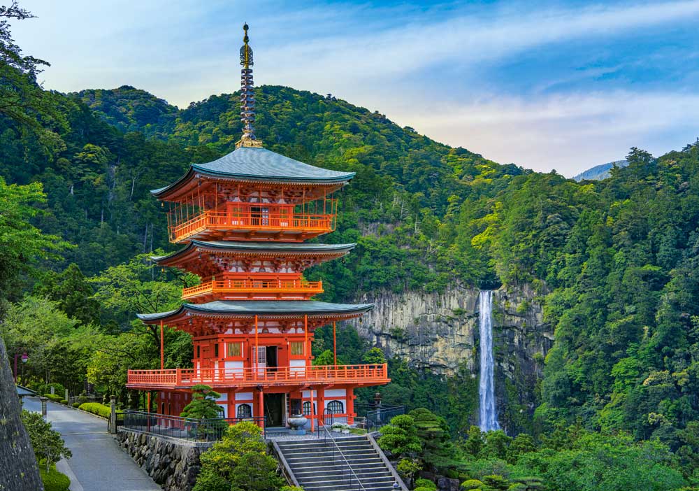 Puzzle Castorland Seiganto Ji, Japão de 500 peças