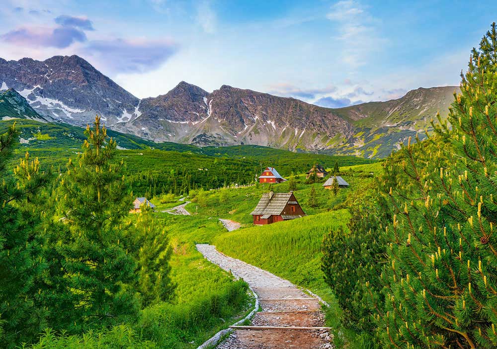 Puzzle Castorland Trail em Tatras, Polônia 500 peças