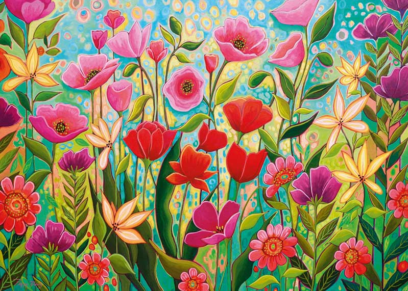 Puzzle Cherry Pazzi Beleza Natural de 1.000 peças