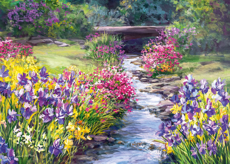 Puzzle Cherry Pazzi Fiesta Garden 1000 peças