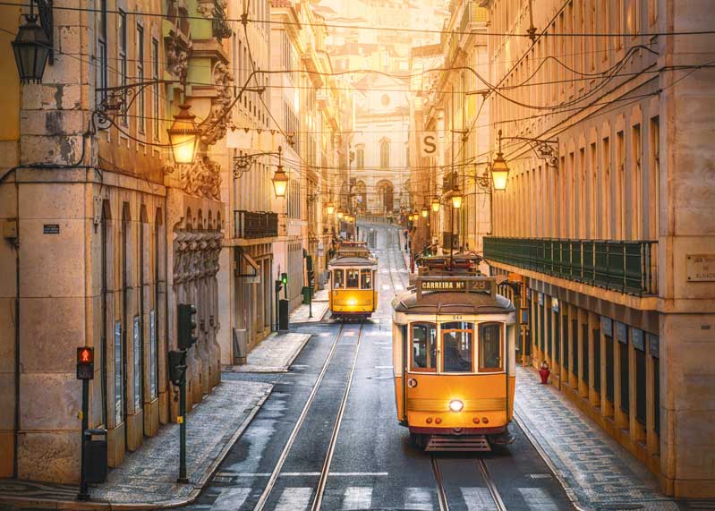 Puzzle Cherry Pazzi Lisboa Romântica 1000 peças