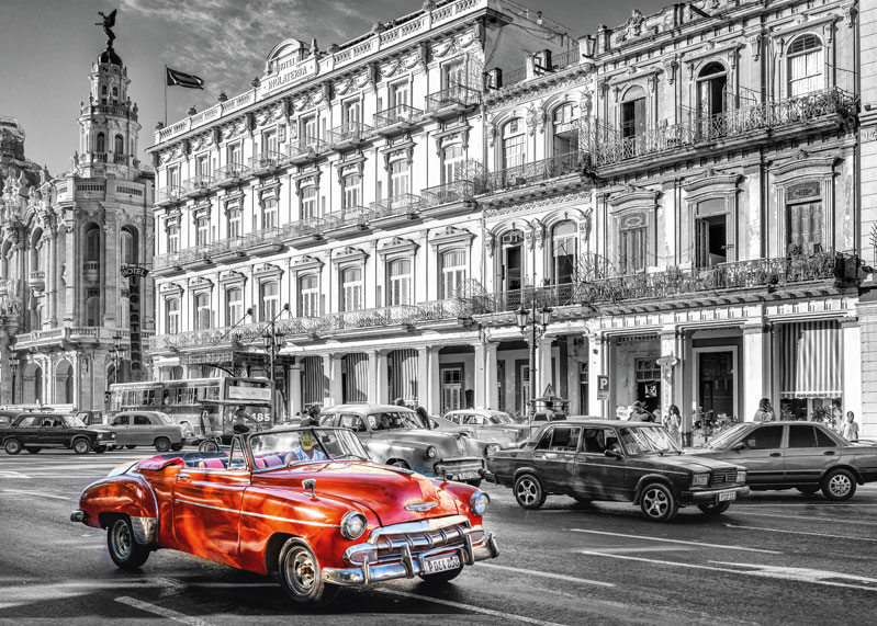 Puzzle Cherry Pazzi Paseo de Martí em Havana 1000 peças