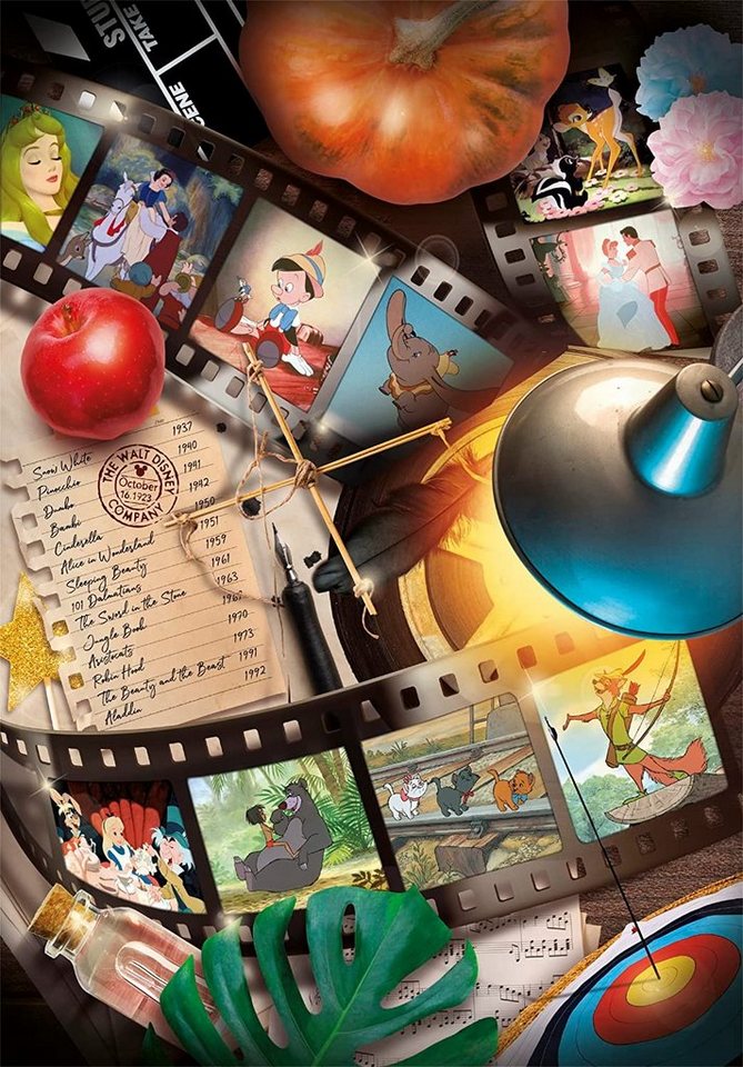 Puzzle Clementoni Aniversário Disney Vingadores de 1000 Peças