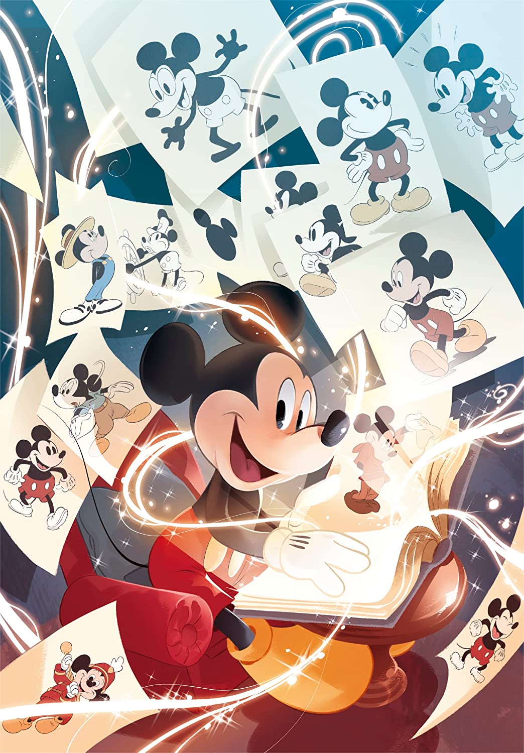 Puzzle Clementoni Aniversário Disney Vingadores de 1000 Peças