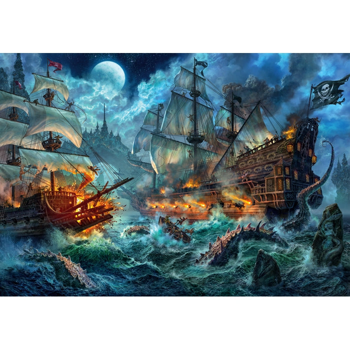 Puzzle Clementoni Pirate Battle 6.000 peças