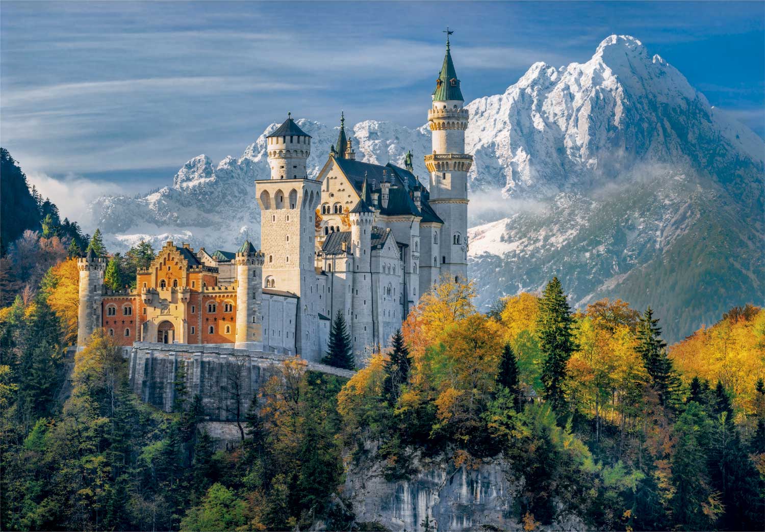Puzzle Clementoni Castelo Neuschwanstein de 500 Peças