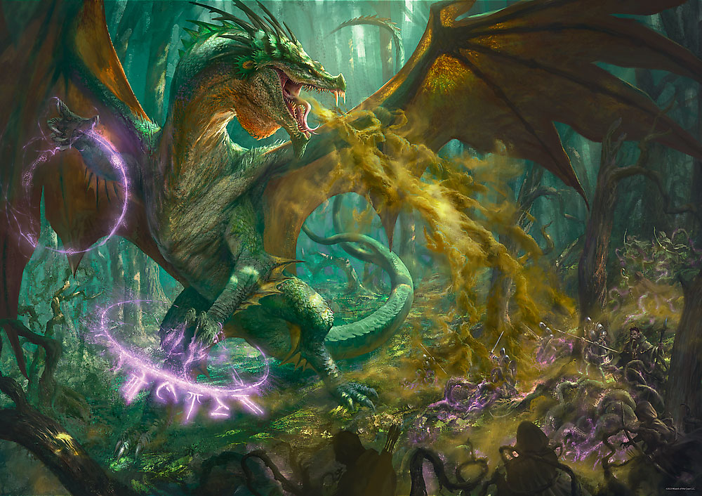 Puzzle Clementoni Dungeons and Dragons 2 de 1000 Peças