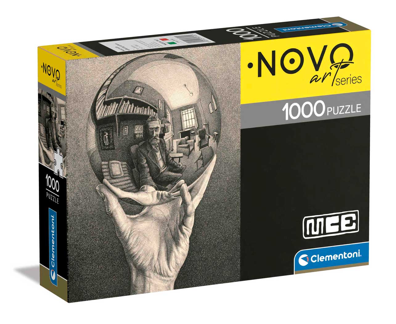 Puzzle Clementoni Hand with Reflecting Sphere de 1000 Pçs