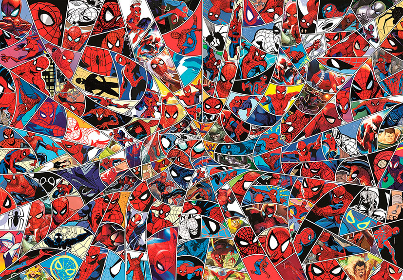Puzzle Clementoni Impossível Homem-Aranha 1000 Peças