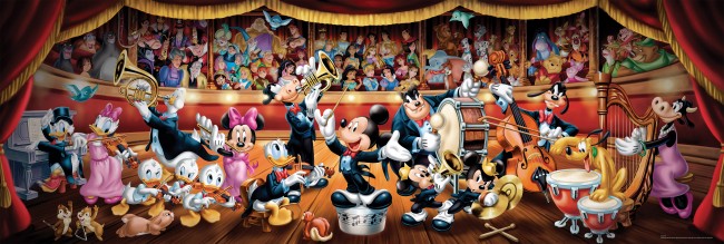 Puzzle Clementoni A Orquestra Disney 1000 Peças