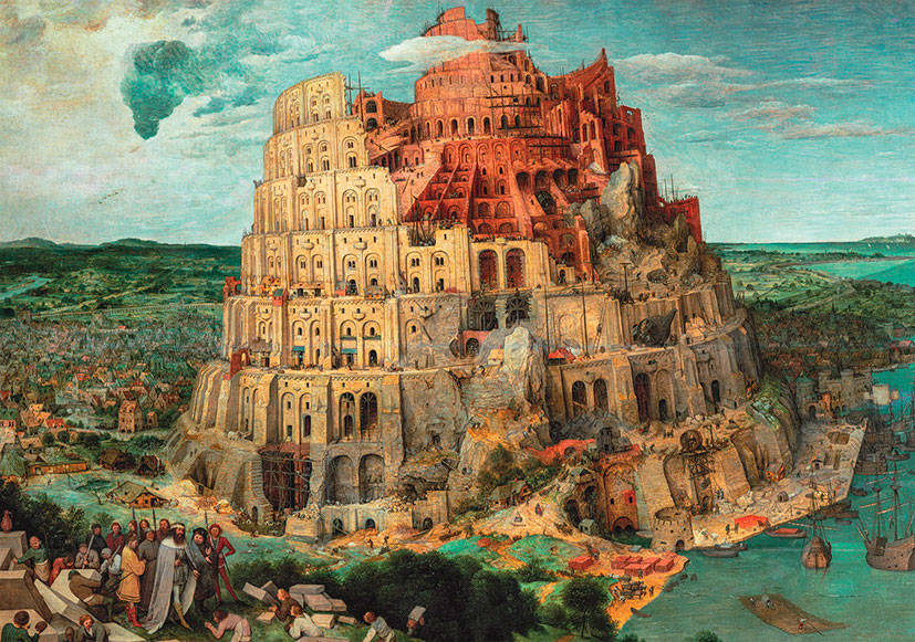 Puzzle Clementoni A Torre de Babel 1500 Peças