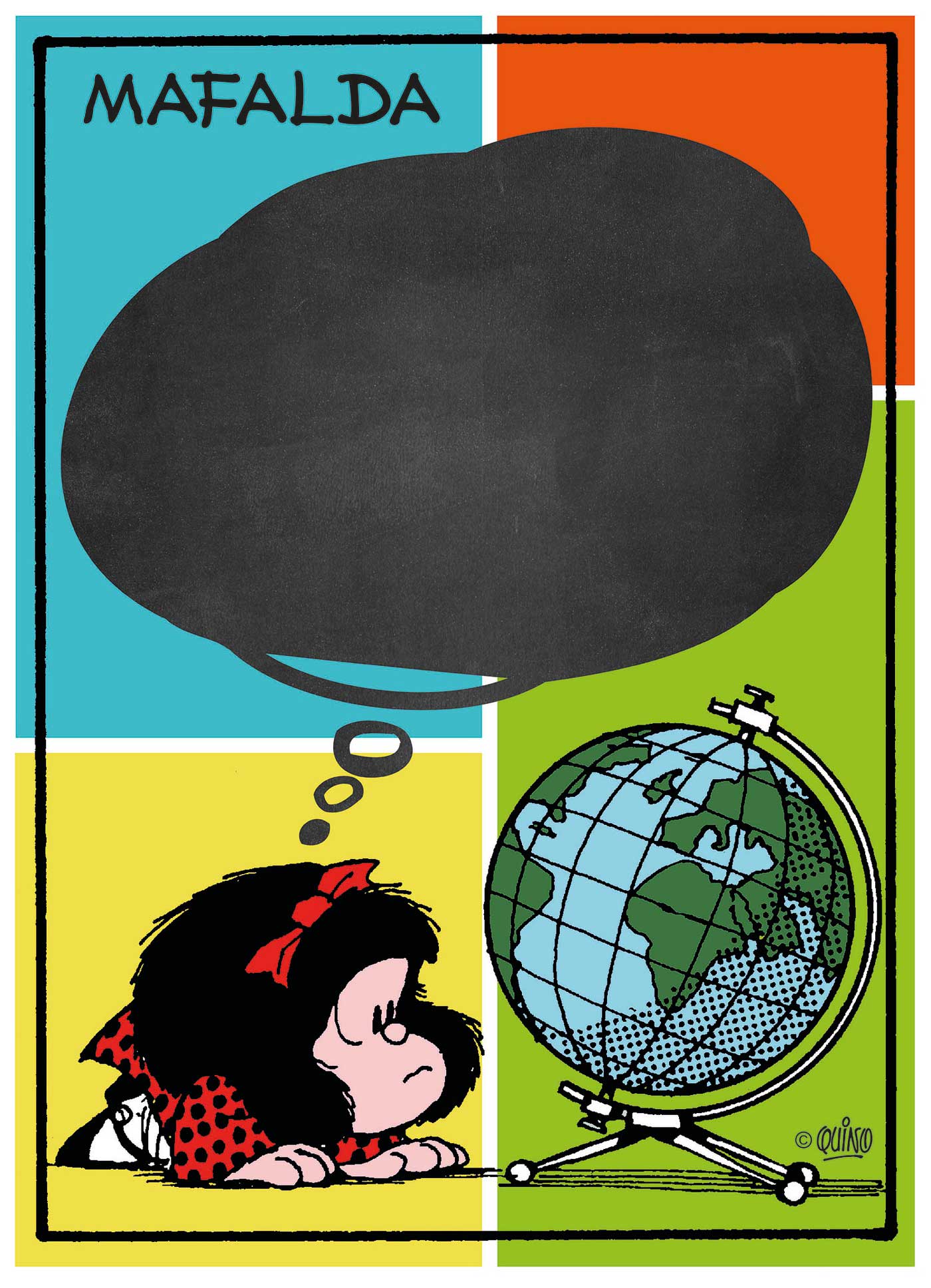 Puzzle de ardósia Clementoni Mafalda 1000 peças