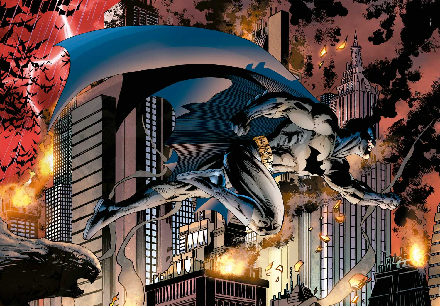 Puzzle Clementoni Pasta Batman de 1000 Peças