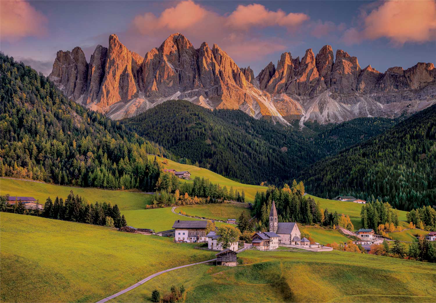 Puzzle Clementoni Magica Dolomitas de 1000 Peças