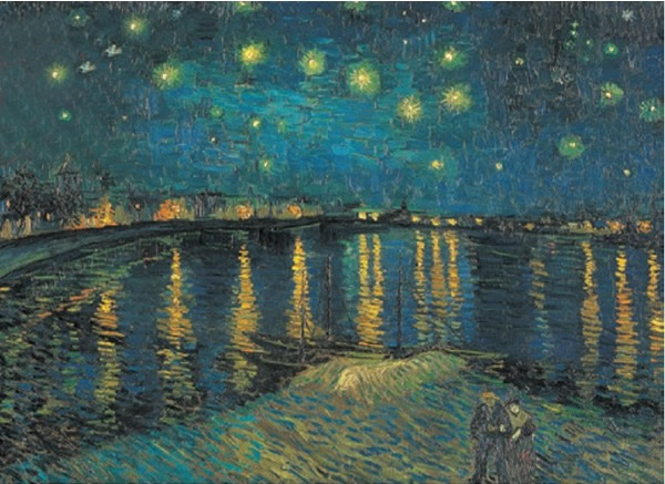 Puzzle Clementoni Starry Night Over the Rhône 1000 Piece