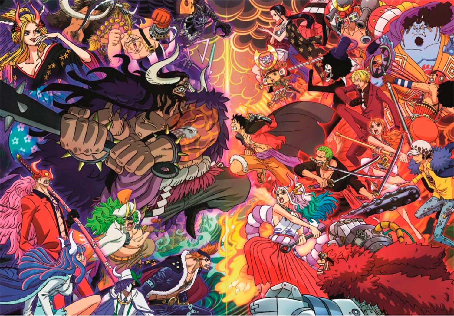 Puzzle Clementoni One Piece 3 de 1000 Peças